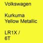 Preview: Volkswagen, Kurkuma Yellow Metallic, LR1X / 6T.